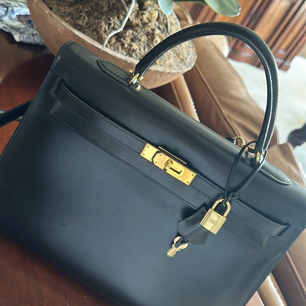 HERMES BOX KELLY 35cm - Picture 3 of 16